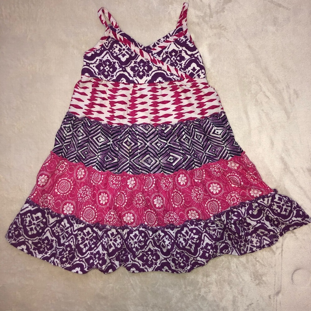 pink purple dress